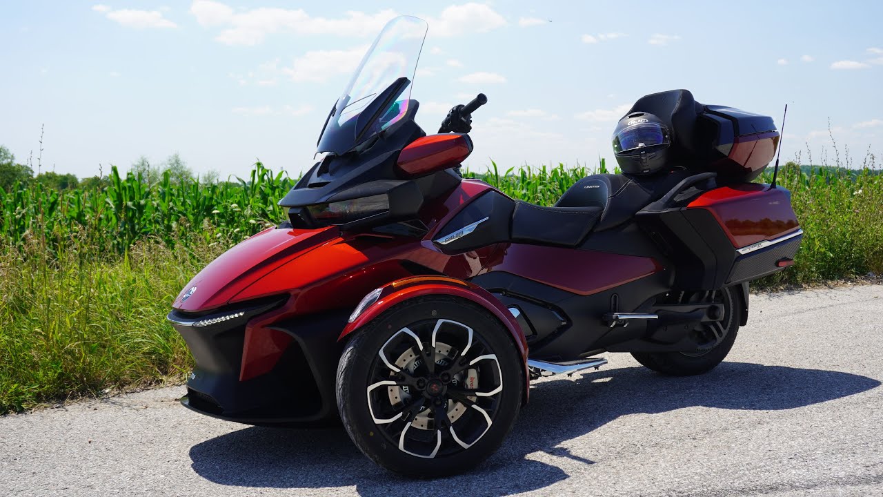 Обзор мотоцикла Can-Am Spyder RT Limited: впечатления, созданные для двоих
