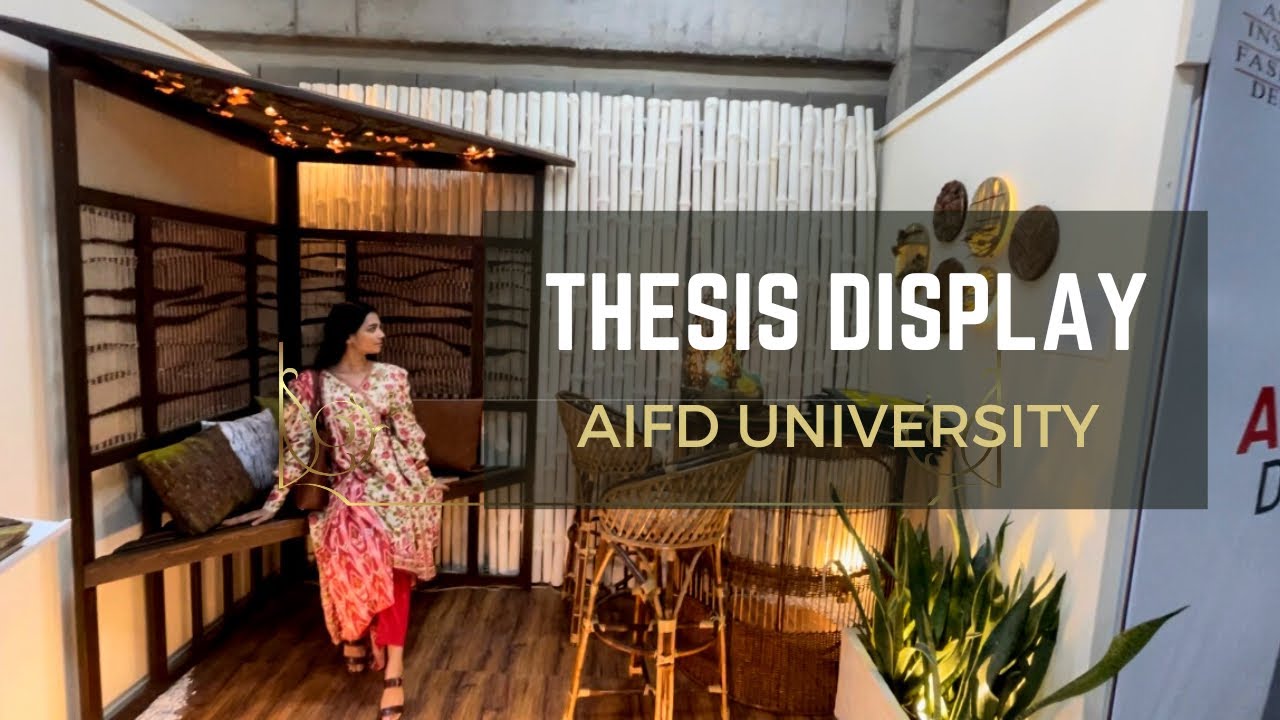 Fashion and textile THESIS DISPLAY 2023 (Part 1) |AIFD UNIVERSITY (Iqra university) |Syeda Areeba|❤️