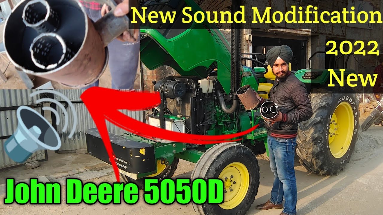 John Deere 5050D New Sound Modification 2022 🔥 || Tractor Technical Vlogs ||