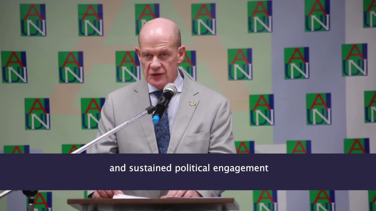 Diplomatic Lecture Series with Amb. Sean Hoy, Ambassador of Ireland to Nigeria