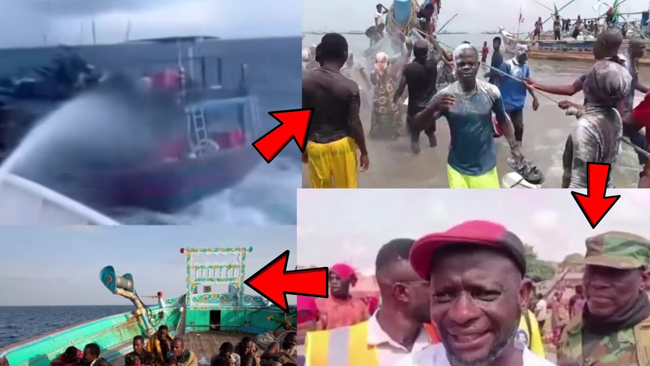 How R0bbèrs Àtt@ck Ghana Fishermen On The Sea At Central Region Coast.