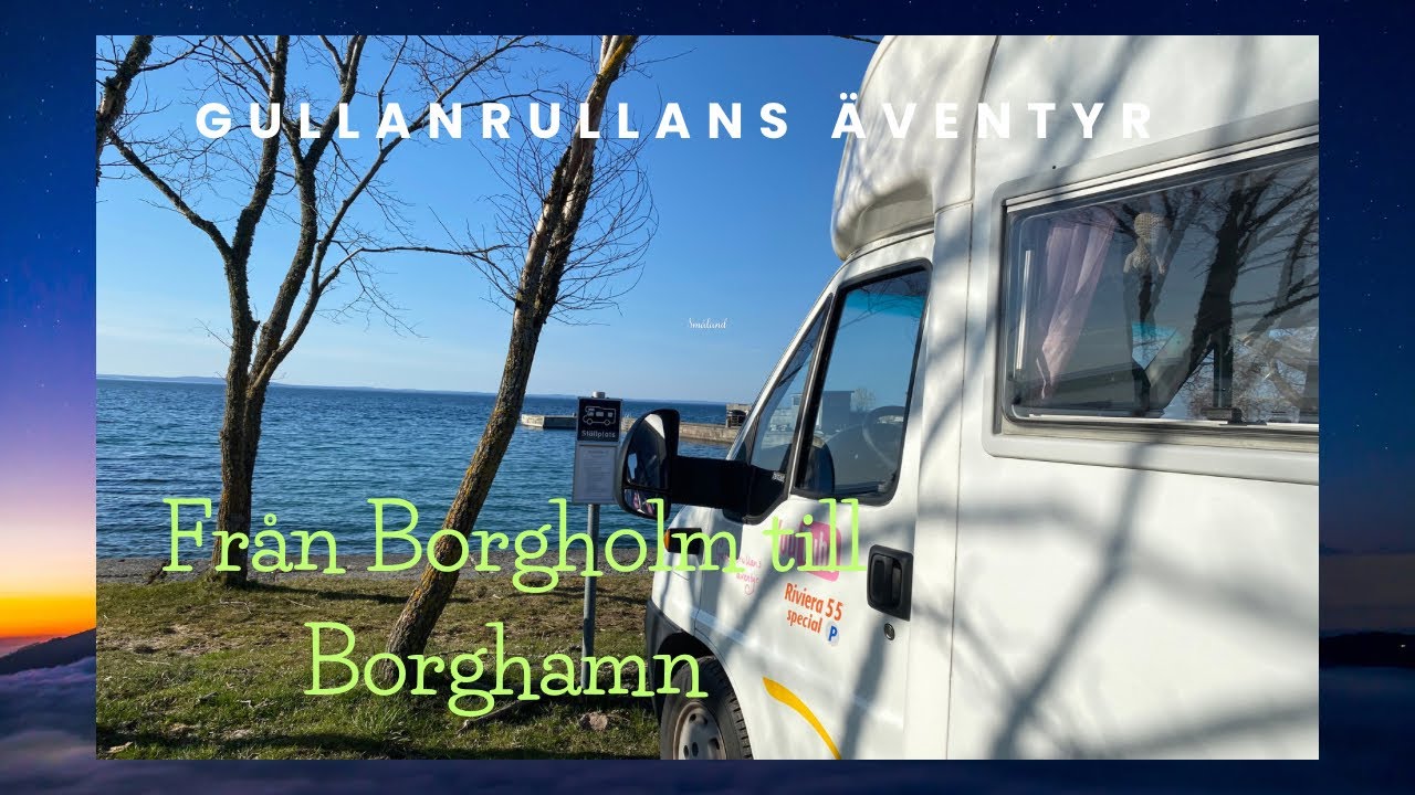 Från Borgholm till Borghamn - Småland till Östergötland