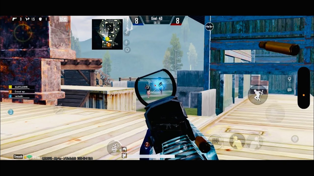 Full tdm gameplay with M416  glacier ❤️ | No edit video part 26