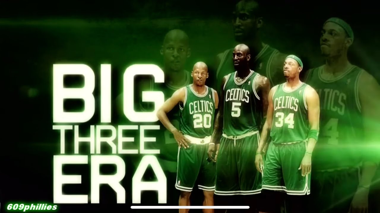 The Big 3 Era in Boston ~ Paul Pierce, Ray Allen, Kevin Garnett