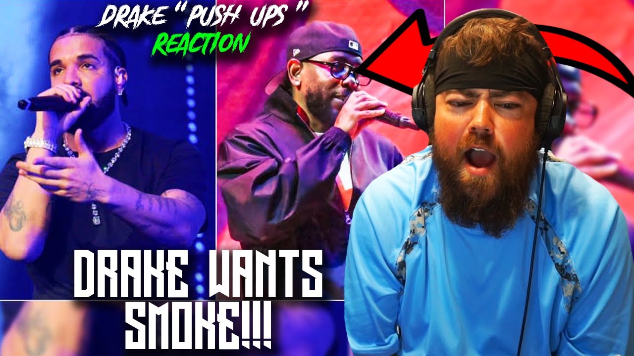 Дрейк ответил Кендрику Ламару... | Drake - Push Ups (реакция рэпера)