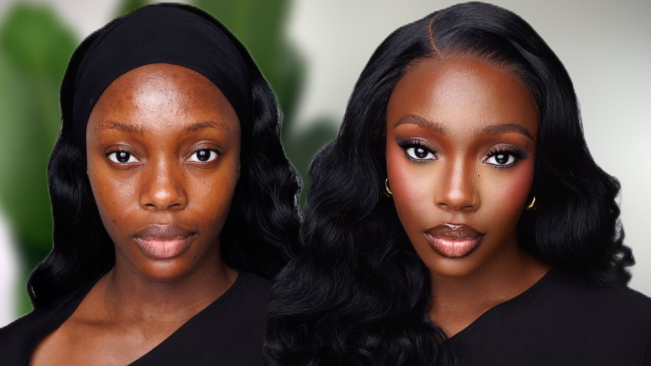 *Detailed* Soft Glam Everyday Makeup Routine For Dark Skin WOC 