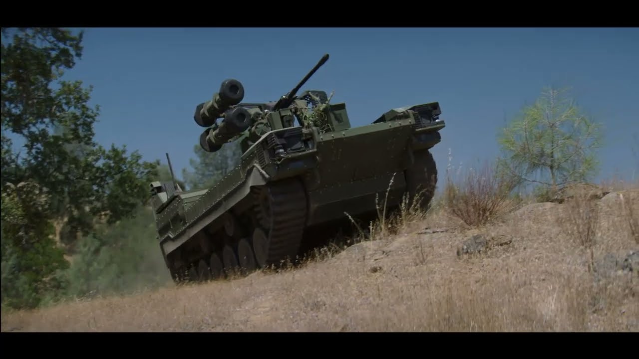 RIPSAW&reg; M3 by Textron Systems, integrated with the Kodiak Driver