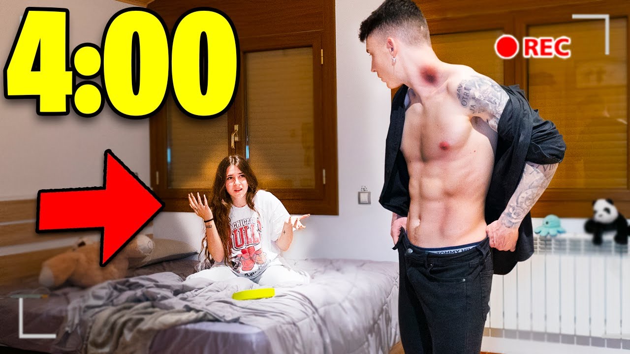 ME ESCAPO A LAS 4:00 AM MIENTRAS DUERME !! *se vuelve loca* Exi