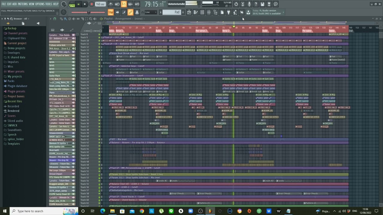 FULL Professional Future Bass / Melodic Dubstep FLP #6 (Illenium, Dabin, Last Heroes, Man Cub style)