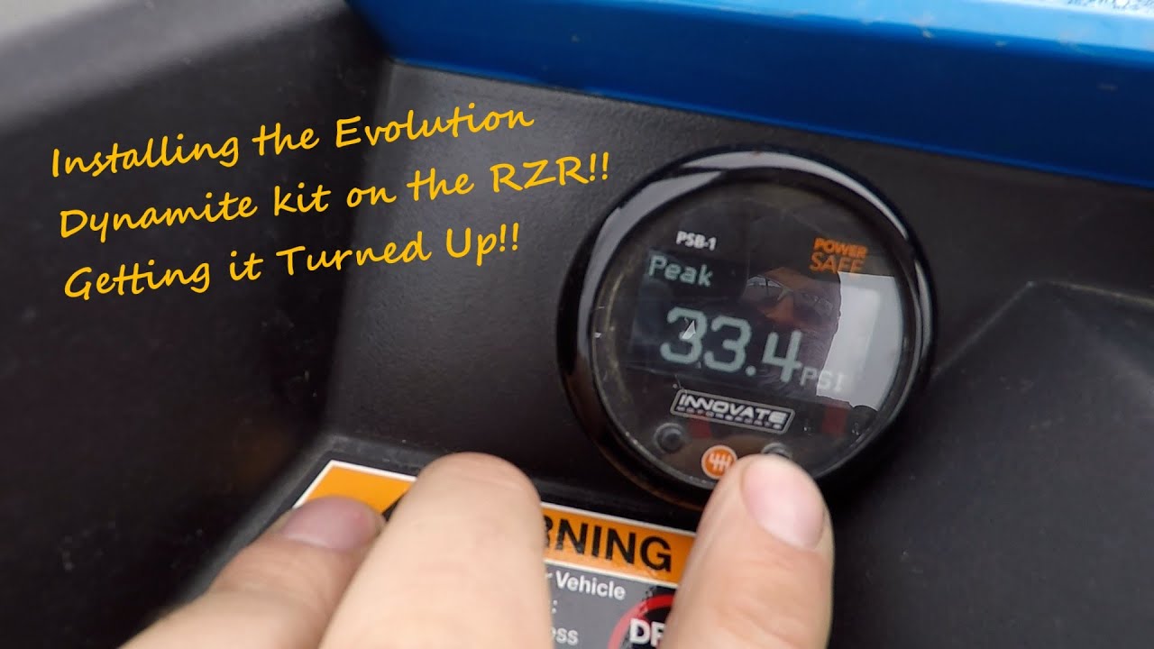 Installing a Evolution Dynamite Turbo Kit on a Turbo RZR.