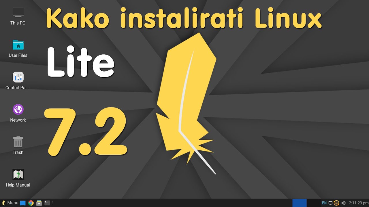 Kako instalirati Linux Lite 7.2, onaj za slabe kompjutere !