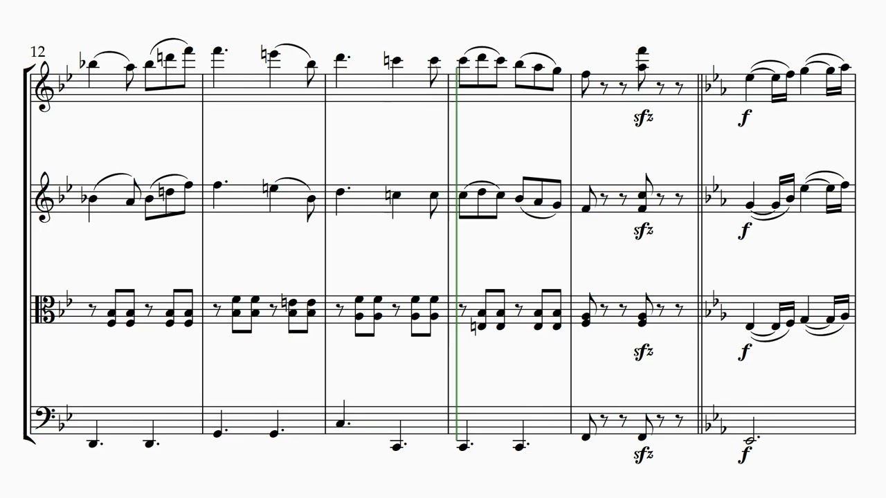 Fauré & Messager - Souvenirs de Bayreuth (arr. string quartet)