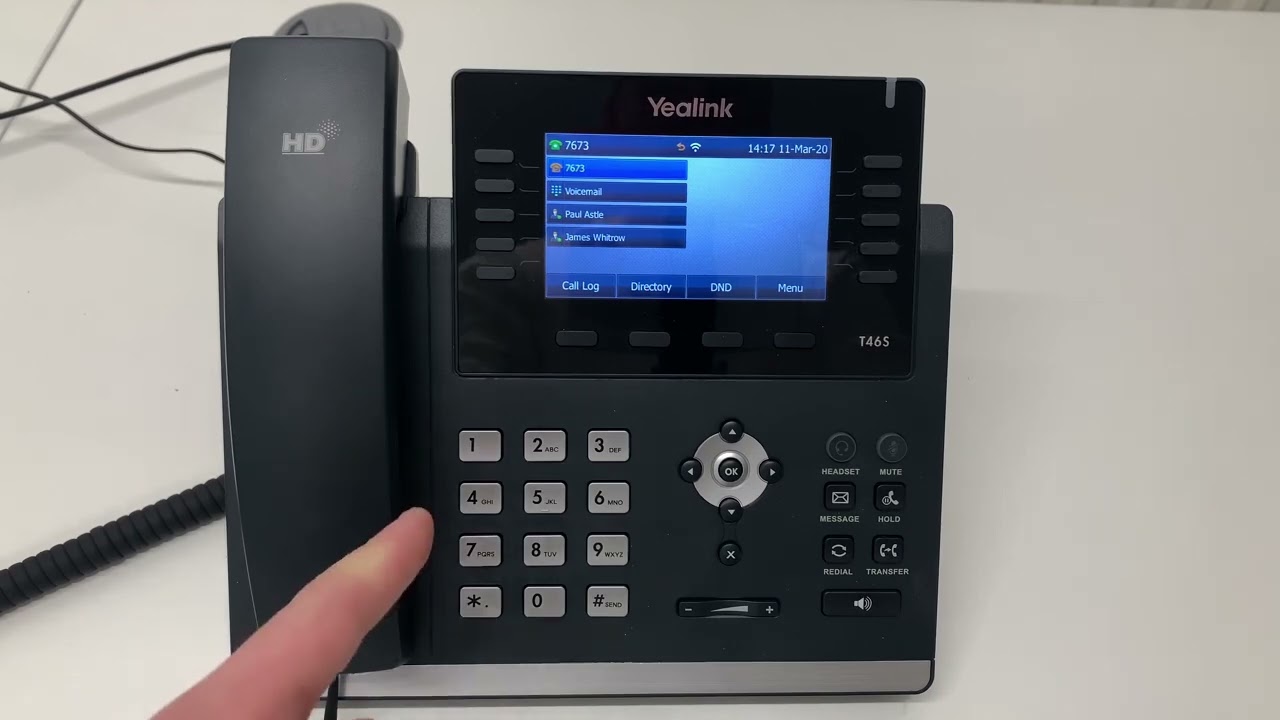 How to Forward All Calls on a Yealink Handset