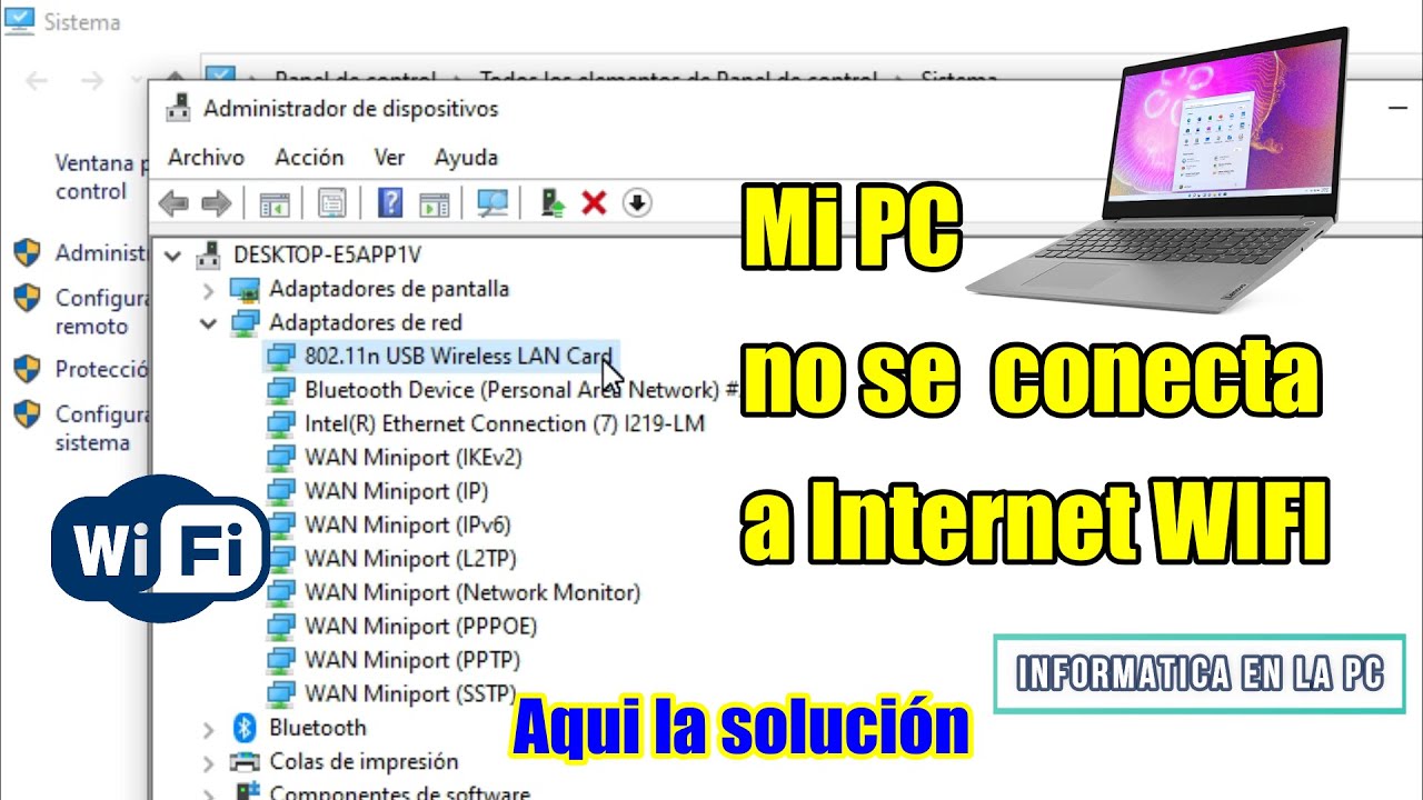 Mi PC no se conecta a WIFI | Aqui te muestro la solucion