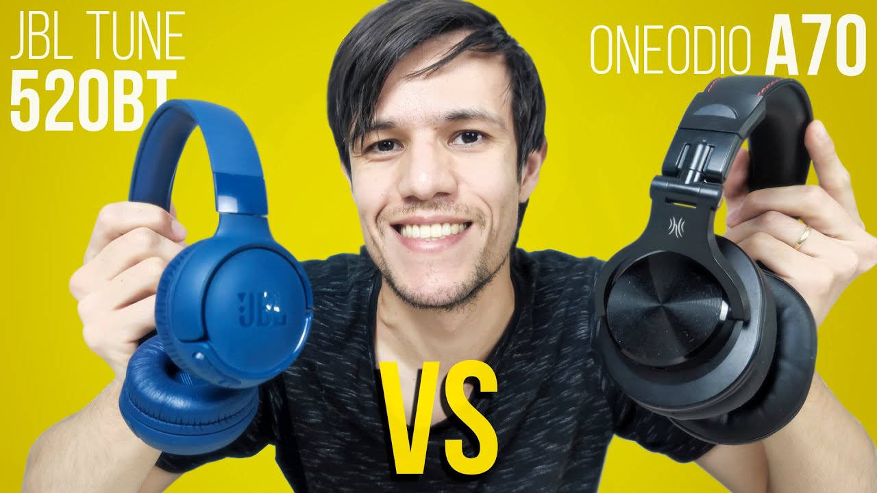 JBL Tune 520BT vs OneOdio A70 Comparativo! Qual é Melhor?