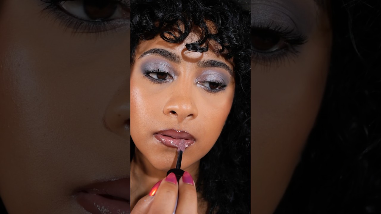 Y2K Makeup Tutorial using cool toned eyeshadow #makeuptutorial #y2kmakeup #makeup