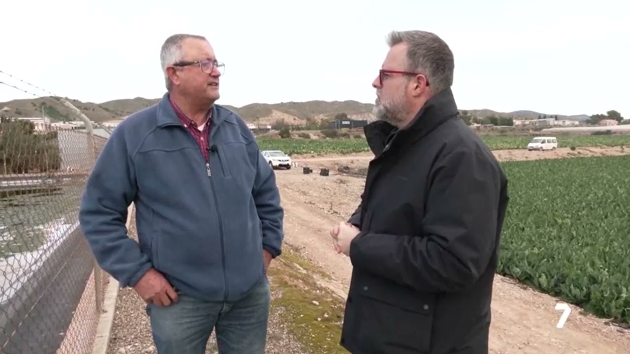 Reportaje en Diario del Campo de La7 sobre la tecnología EBD en un embalse en Totana - Agrosolmen