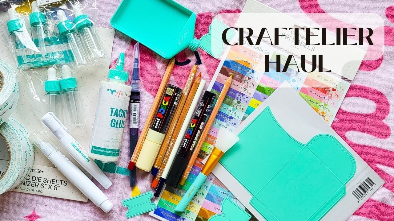 Unboxing! Craft- & Art Supply Haul at Craftelier🌸🌞