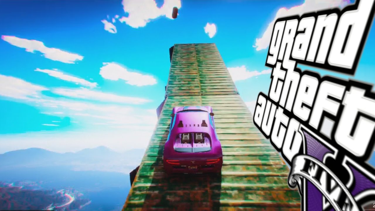 GTA 5 - Courses WTF #3 Biggest Ramp in GTA ?!