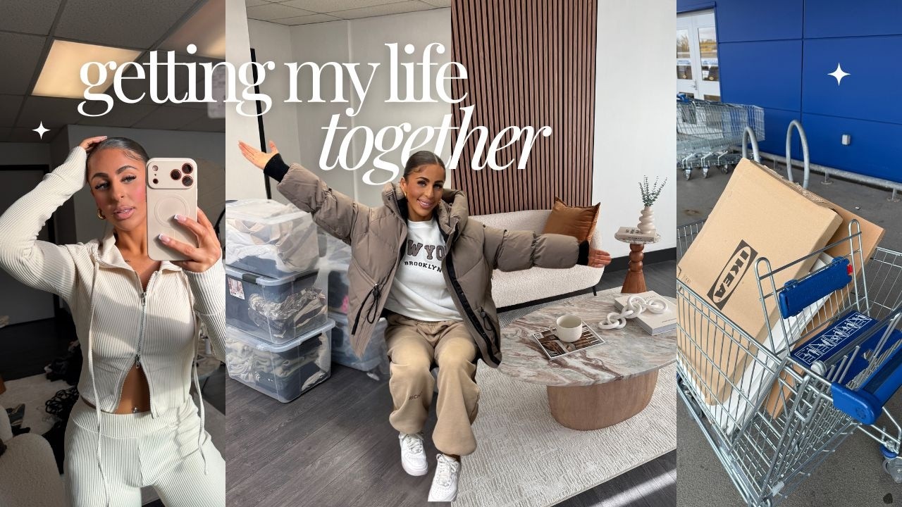 VLOG | I&rsquo;M BACK! where have I been? decorating my new new studio space, IKEA, car yap & more