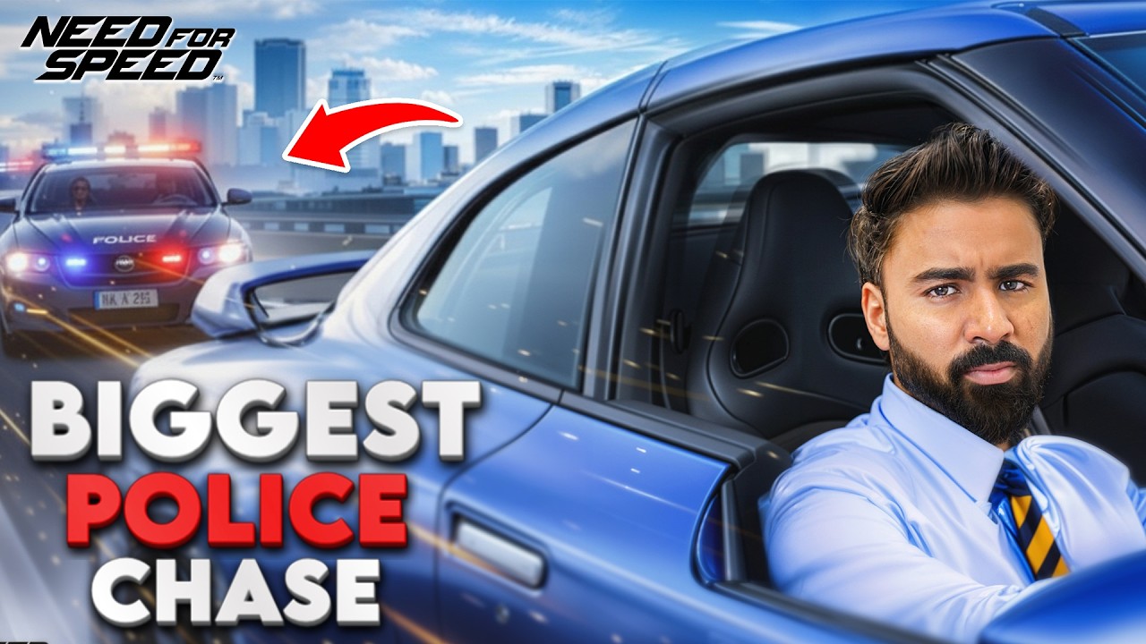 BIGGEST POLICE CHASE IN SUPERCAR 