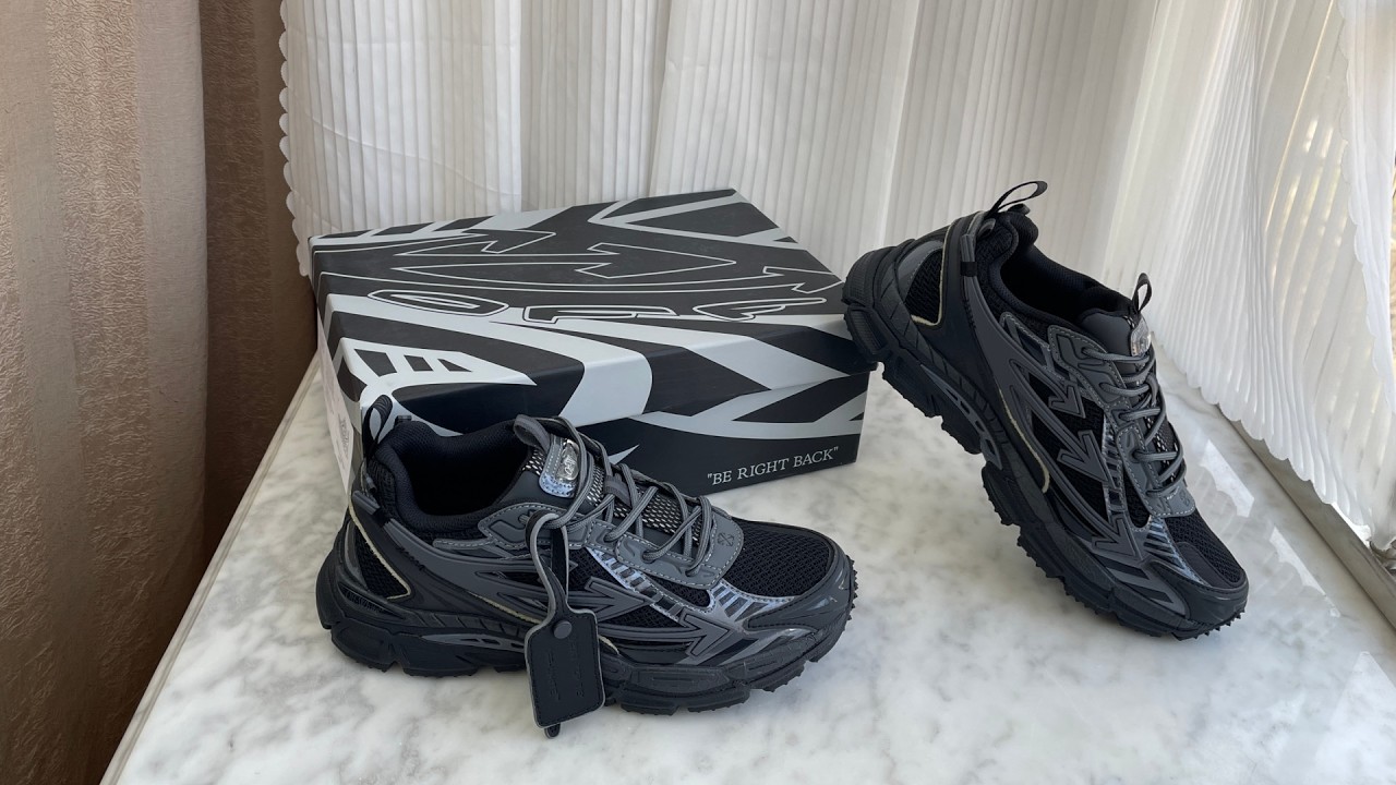 OFF WHITE Be Right Back Black Review #review #unboxing #sneakers #shoes