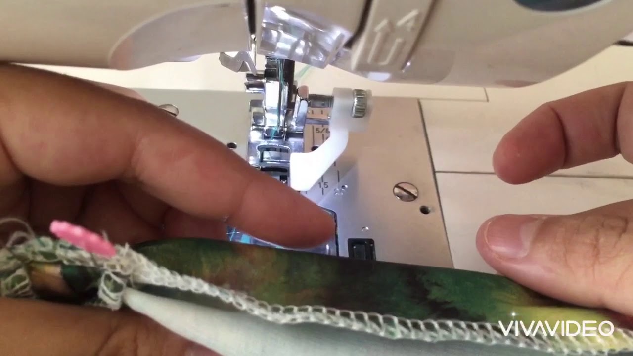 CARA JAHIT SEMBAT GUNA MESIN PORTABLE UNTUK KELIM BAJU
