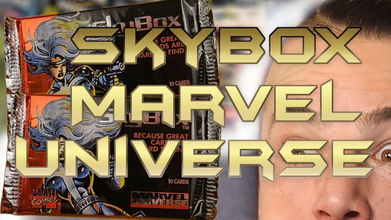 Skybox Marvel Comics - Unboxing Marvel Cards