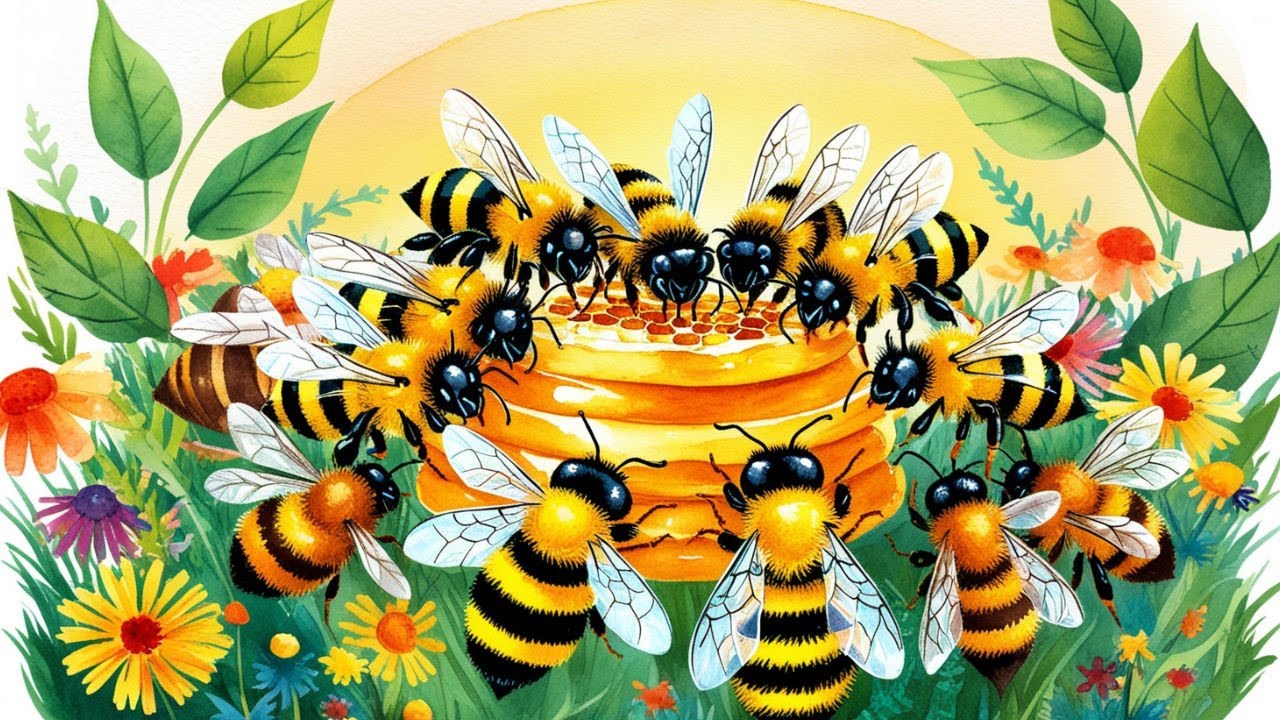 Bees Have Big Eyes | Radio Show for Kids