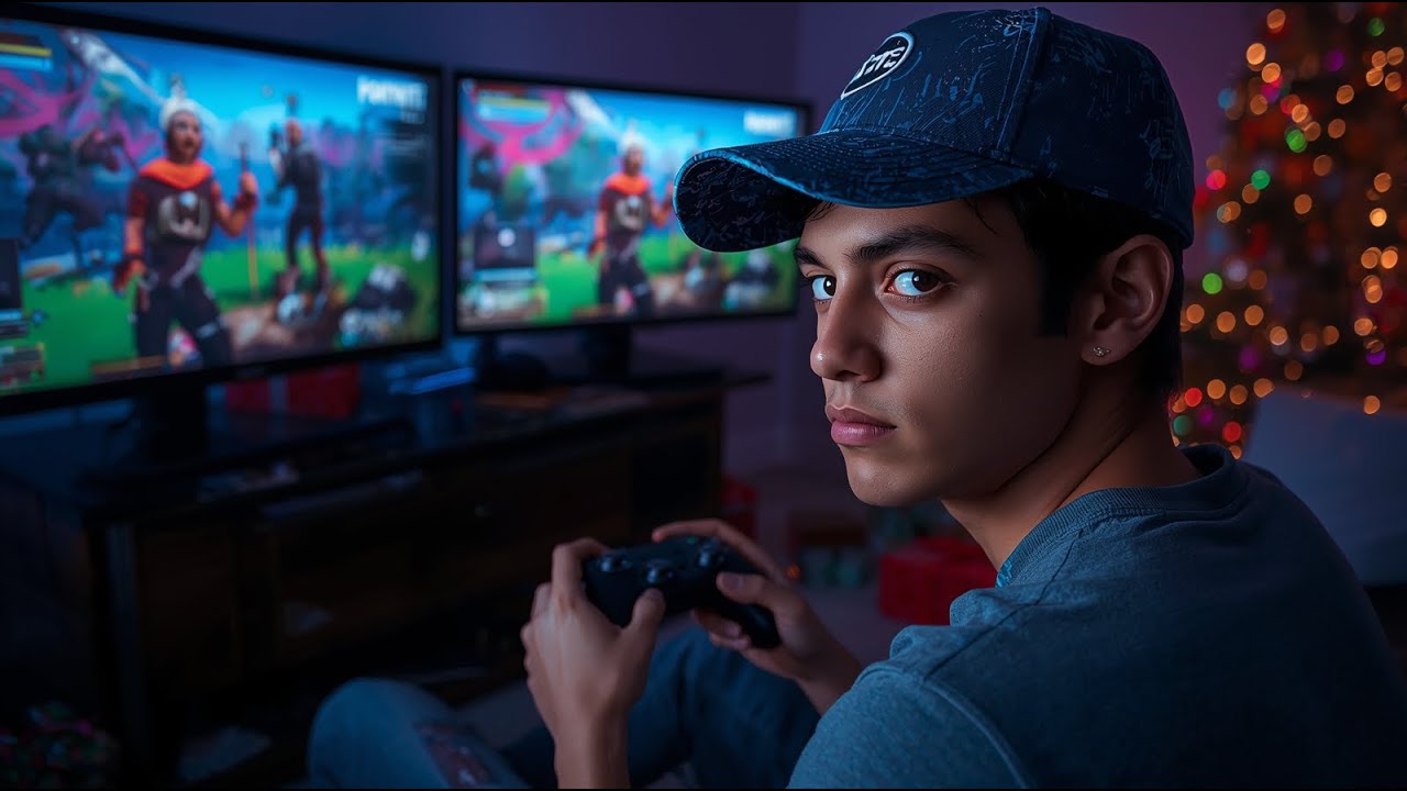 Jugando fortnite solo o con AMIGOS