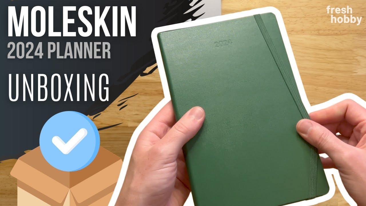 Еженедельник MOLESKINE на 2024 год [Распаковка + Обзор]