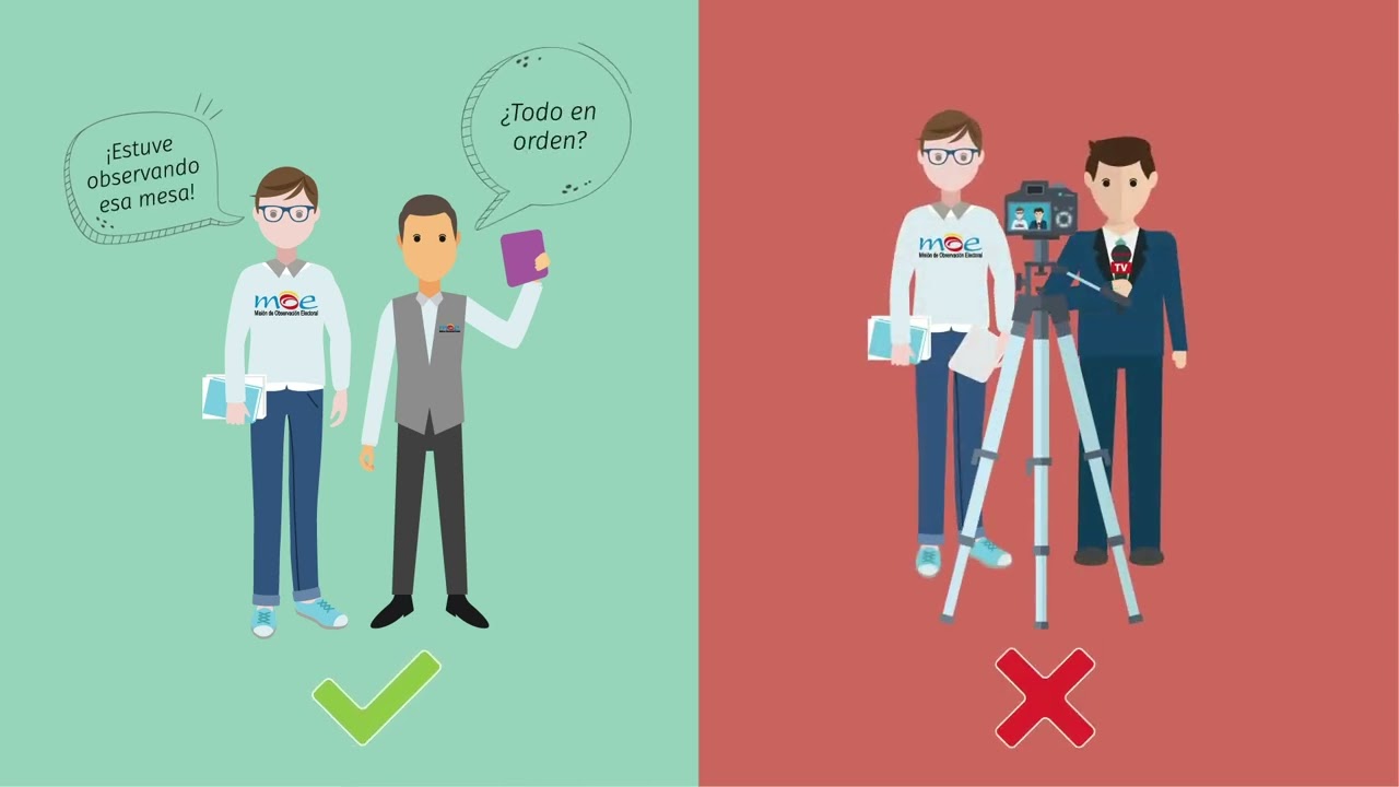 2. Condiciones para ser una persona observadora - Capacitación a observadores electorales