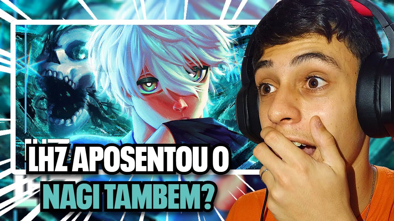 (CONHECENDO BLUE LOCK) REACT LHz - GÊNIØ | Seishiro Nagi | (Official Music Video)