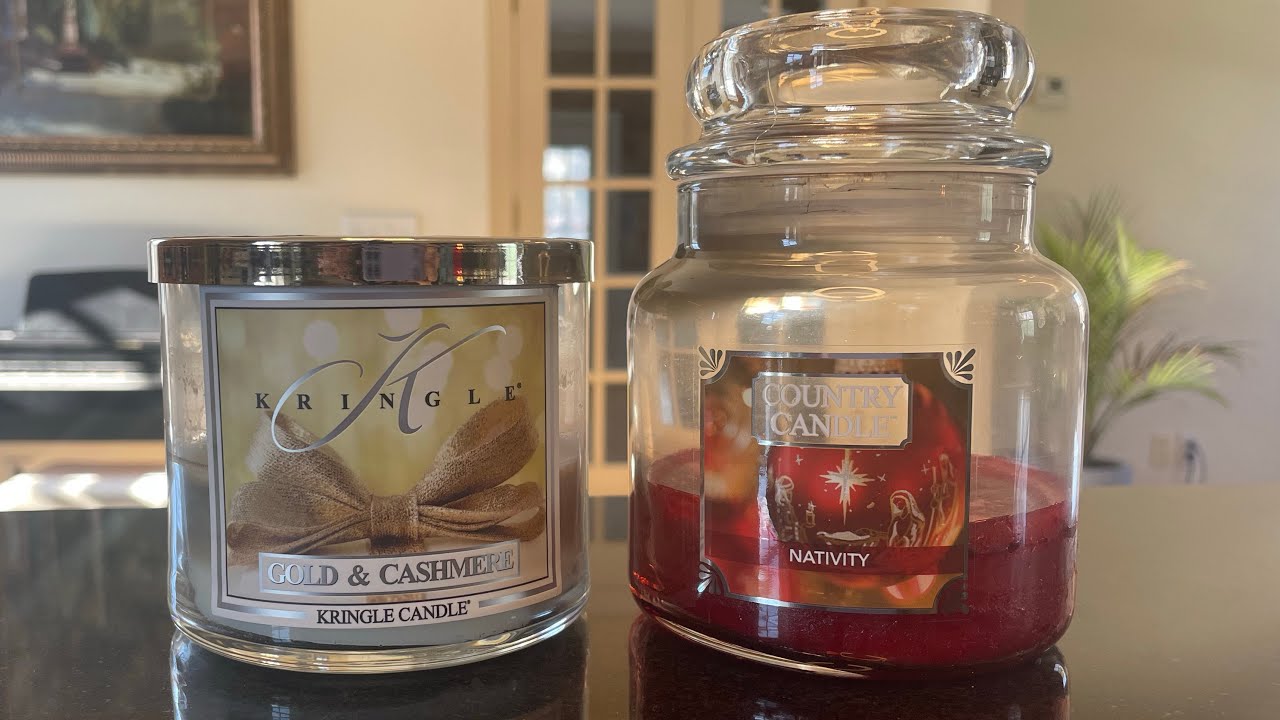 Kringle Nativity vs Gold & Cashmere candle review 🥊