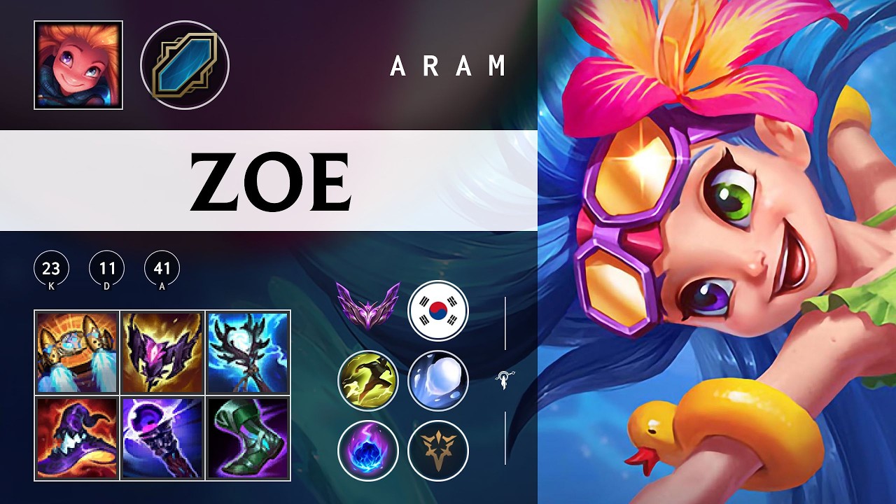 Zoe ARAM - KR Master Patch 26.04