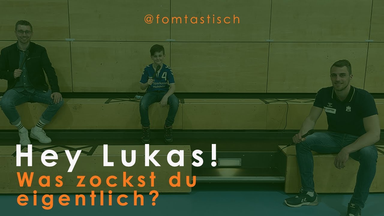Fan-Interview mit Lukas Ossenkopp: Bennet von der SG Glinde/Reinbek interviewt Hamburg-Kapitän