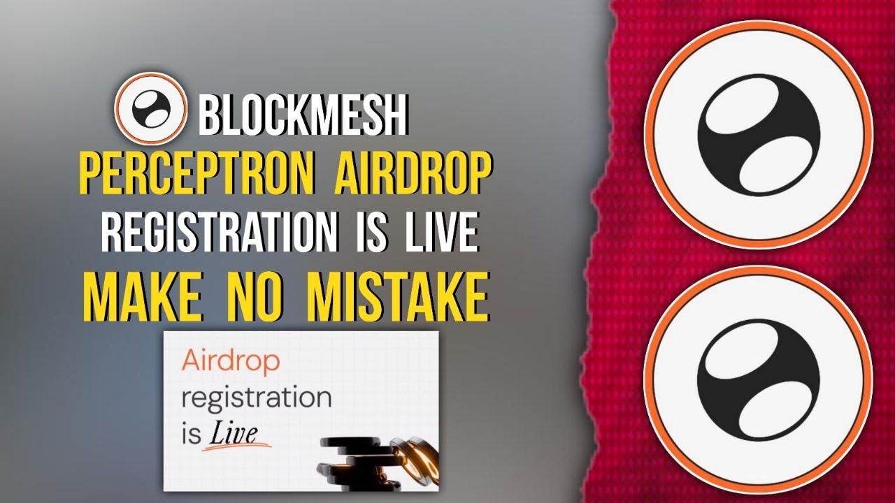 BLOCKMESH Perceptron Airdrop Registration is Live | Make No Mistake #perceptron #blockmesh