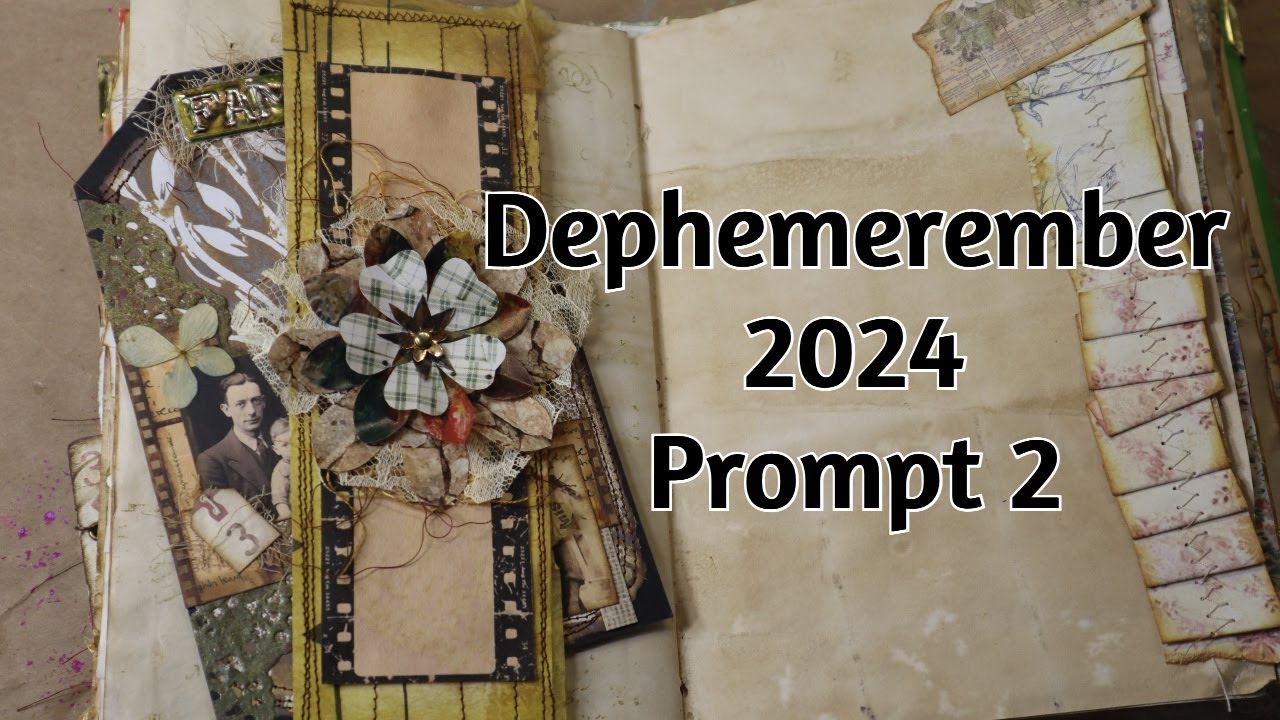 Dephemerember 2024 The Second Prompt!!! Layered Tag & Retro Film Strip