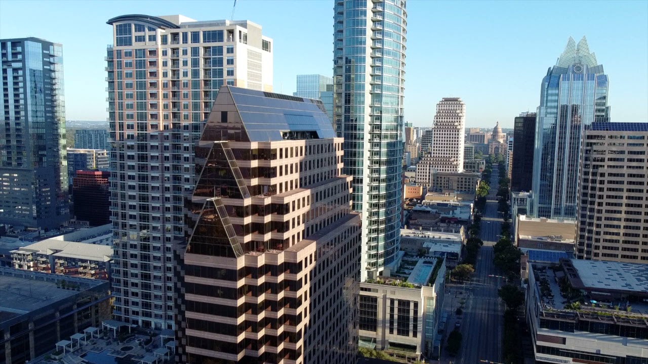 Austin, Texas, drone video