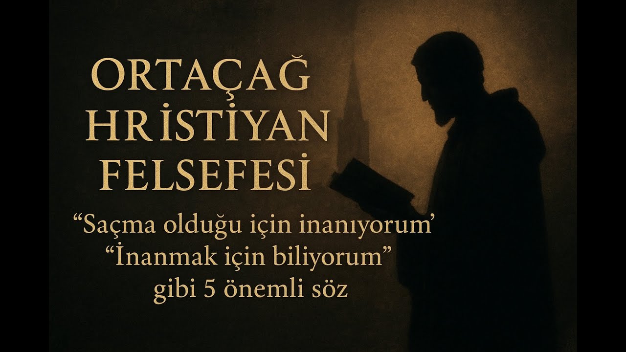 Saçma Olduğu İçin mi İnanıyoruz? Ortaçağ’da Akıl ve İman Savaşı | Felsefe Dersi