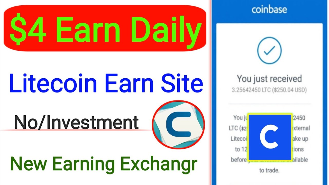 Daily $4 Earn | Coinut App Site Payment Proof | Best Earning Site 2021 | Free Litecoin Earning Site