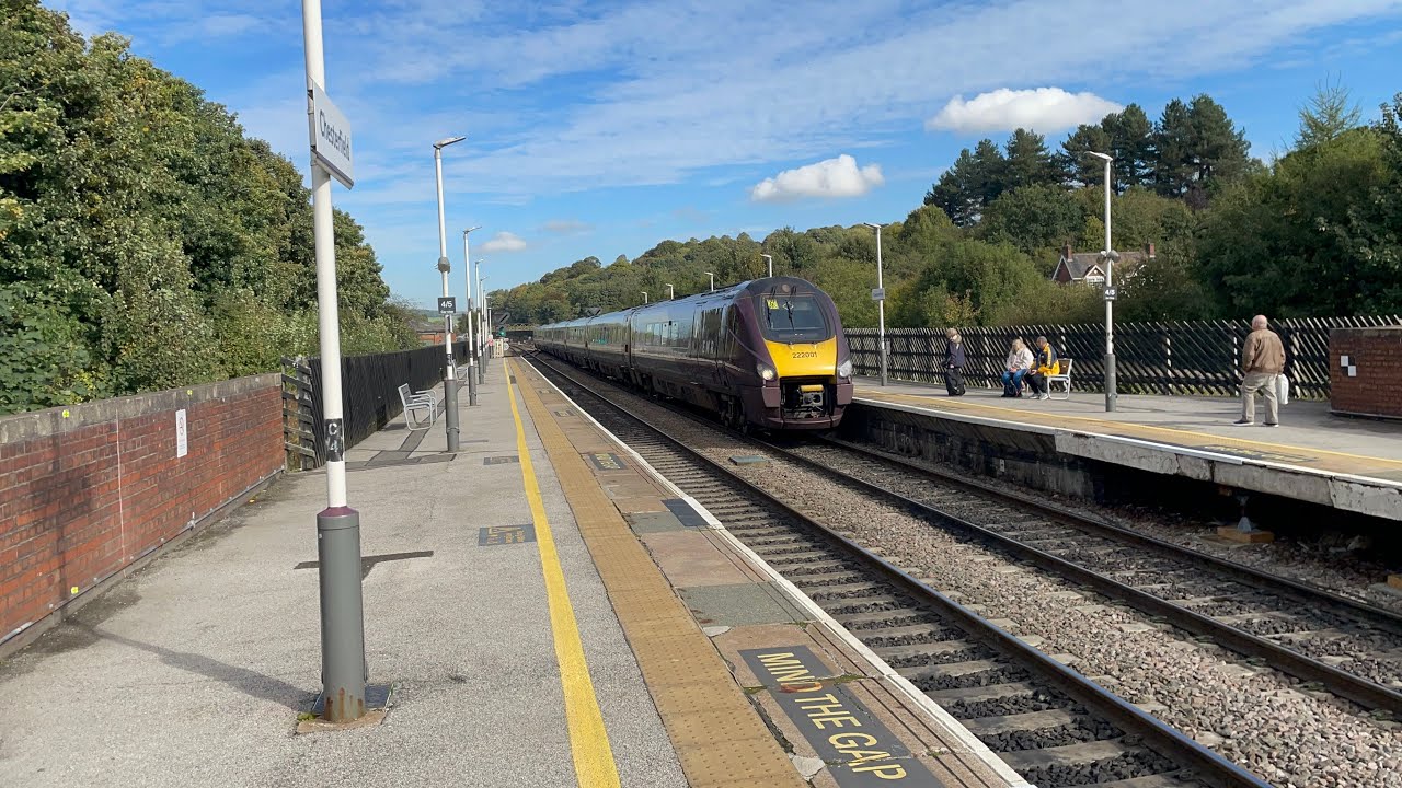 Trains at chesterfield 4/10/2024