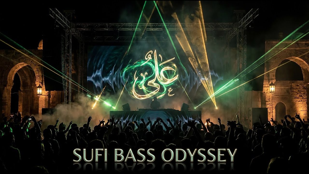 Ali Ali Ali | High Bass Sufi DJ Remix | Urdu Rap + English Rap + Chant  | EDM Spiritual Vibes