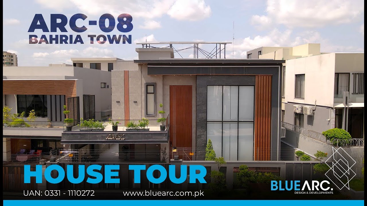 ARC-08 | 1 Kanal | House Tour |Bahria Town | BLUE ARC