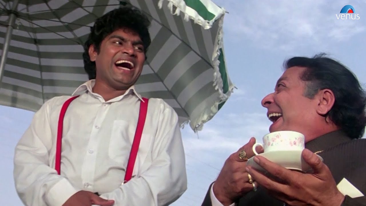 जॉनी लीवर भूले चाय पत्ती डालना | Shah Rukh Khan, Kajol, Shipa Shetty | Baazigar