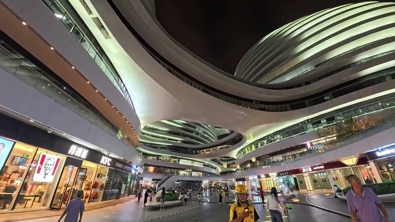 北京最具未来感的建筑--朝阳银河SOHO (The Galaxy SOHO) 【FULL HD】