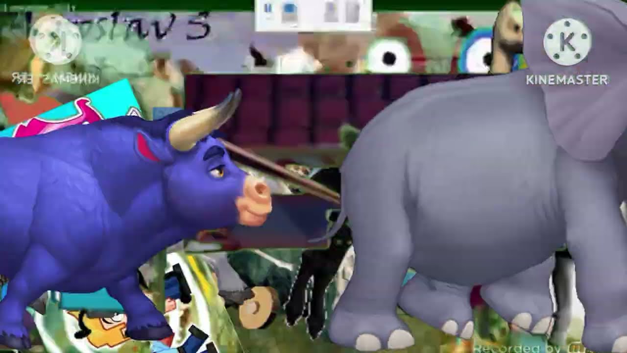 Animals stampede add round 2