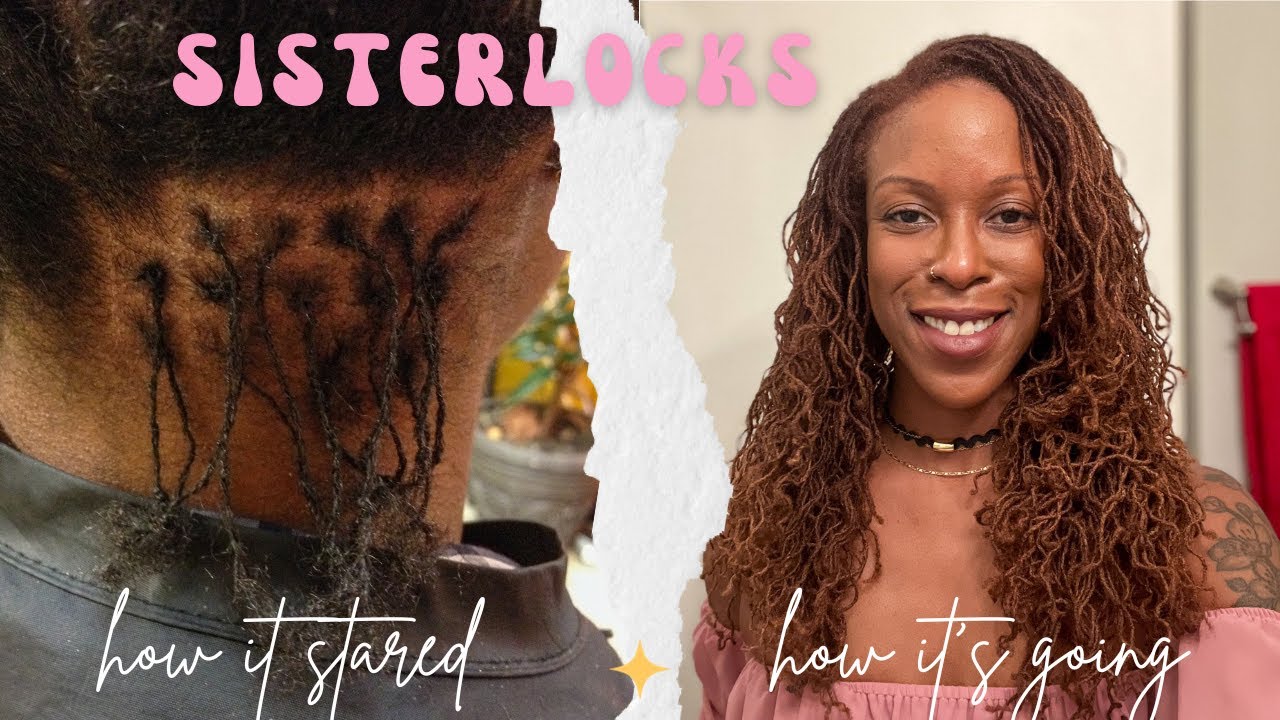 Sisterlocks Journey: 10 Year Update! Installation, Hair Phases, Retightening, Routine, Colour