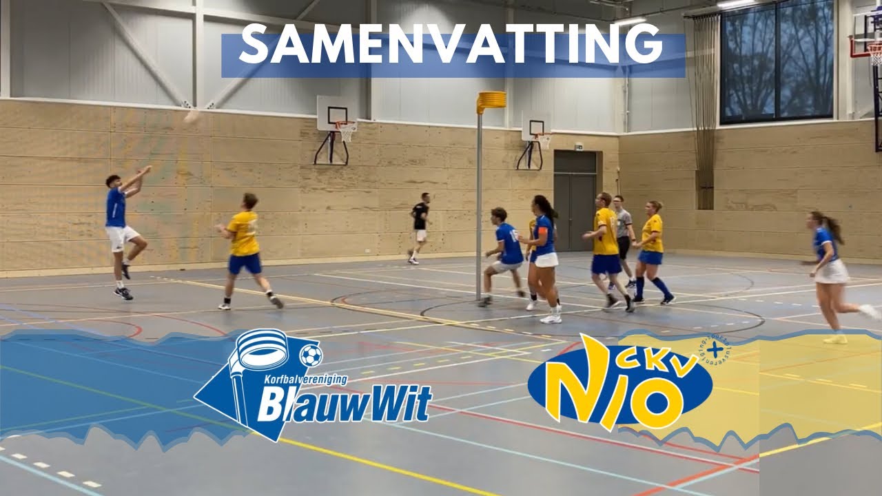 Samenvatting Blauw-Wit 1 vs NIO 1 29/11/2025