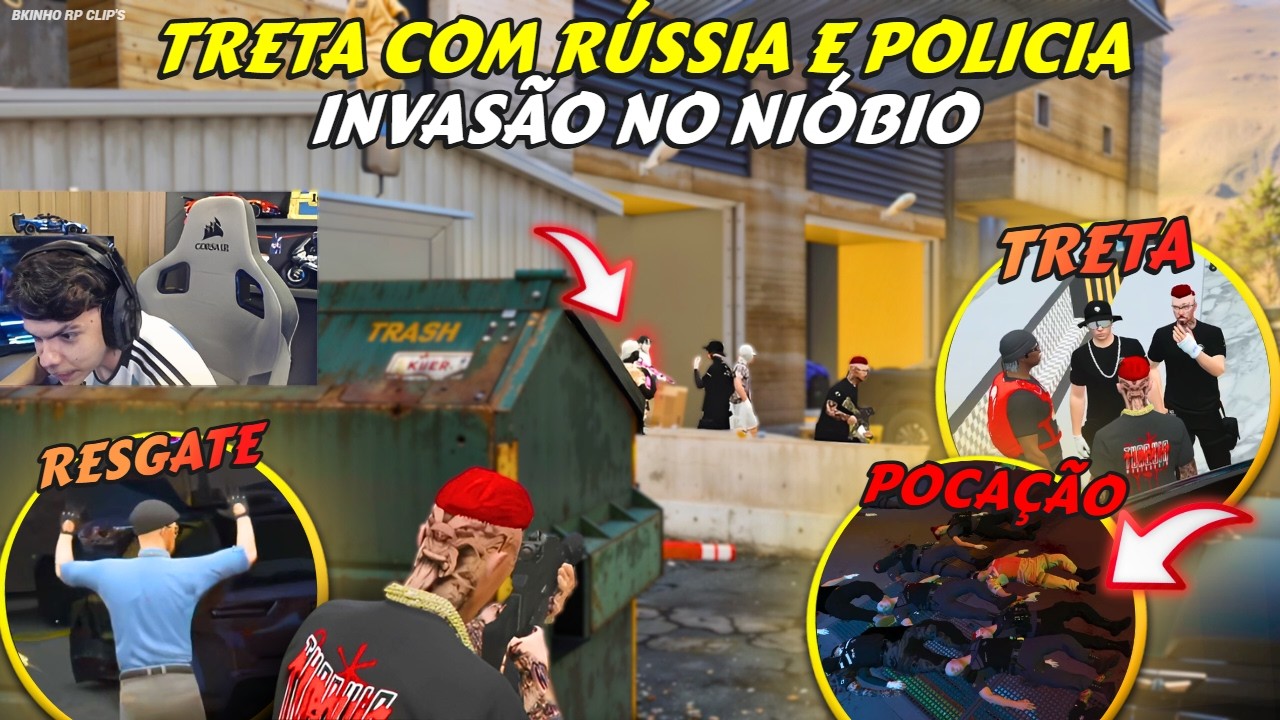 RÚSSIA S3QUESTROU NA MECÂNICA | TRETA E INVASÃO NO NIÓBIO | NOVOS CONTRATADOS - BKINHO RP CLIP'S